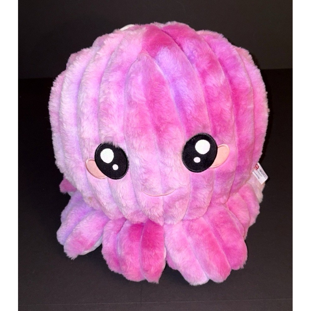 Oppy The Octopus 10" Plush Pink Stuffed Toy from Peek a Boo